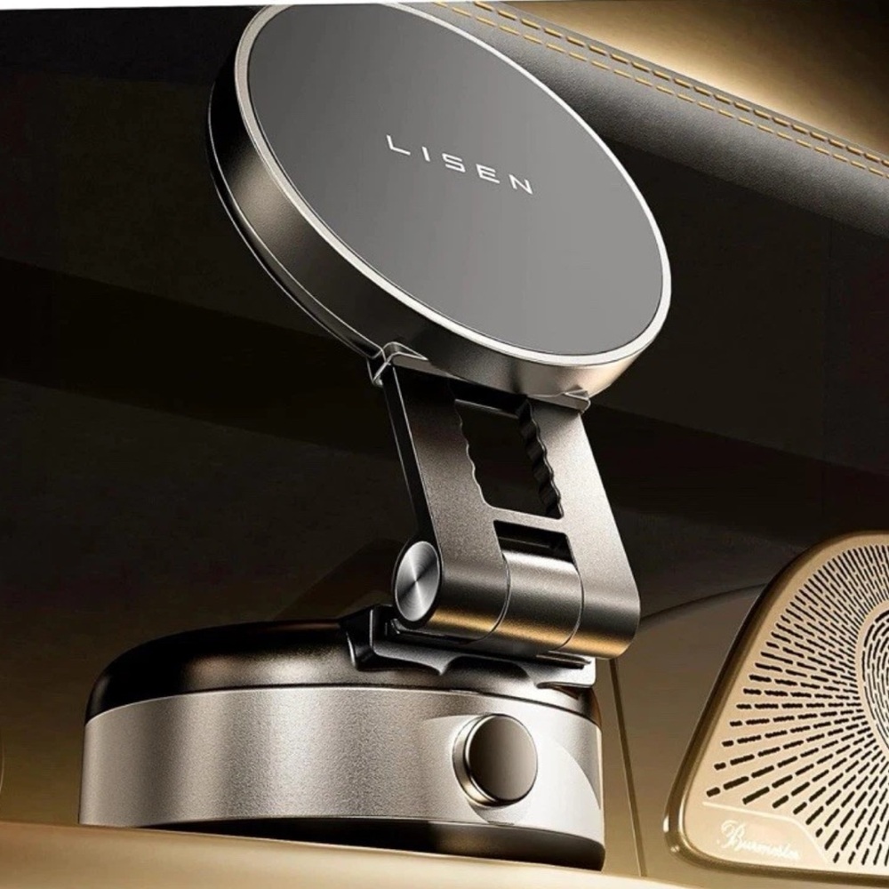 Black Magnetic Car Phone Mount